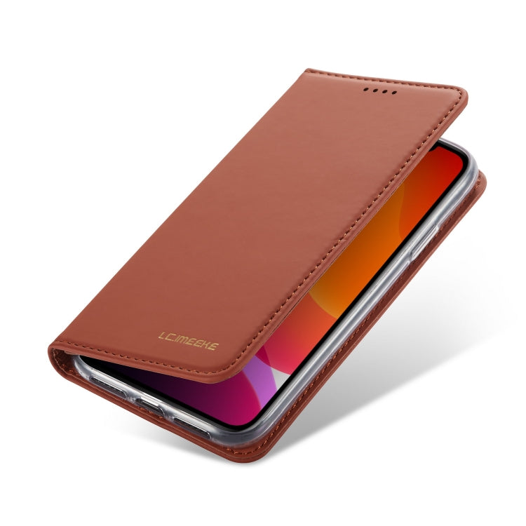 For iPhone 11 LC.IMEEKE LC-002 Series Skin Hand Feeling PU + TPU Horizontal Flip Leather Case with Holder & Card Slot & Wallet
