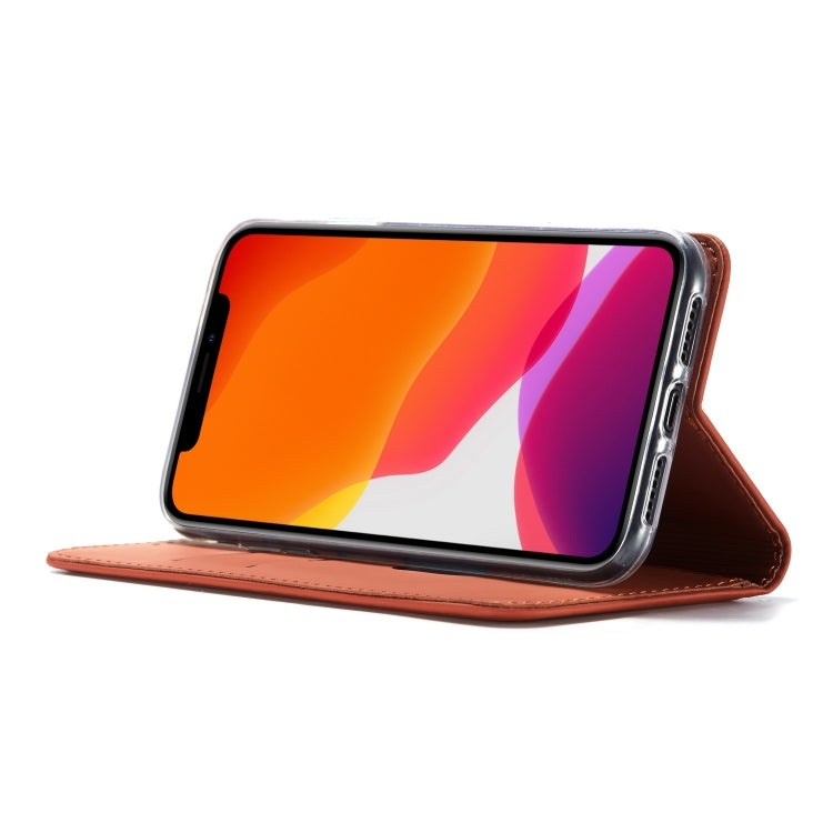 For iPhone 11 LC.IMEEKE LC-002 Series Skin Hand Feeling PU + TPU Horizontal Flip Leather Case with Holder & Card Slot & Wallet