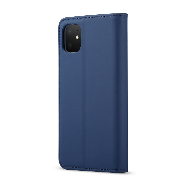 For iPhone 11 LC.IMEEKE LC-002 Series Skin Hand Feeling PU + TPU Horizontal Flip Leather Case with Holder & Card Slot & Wallet