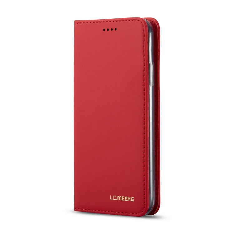 For iPhone 11 LC.IMEEKE LC-002 Series Skin Hand Feeling PU + TPU Horizontal Flip Leather Case with Holder & Card Slot & Wallet