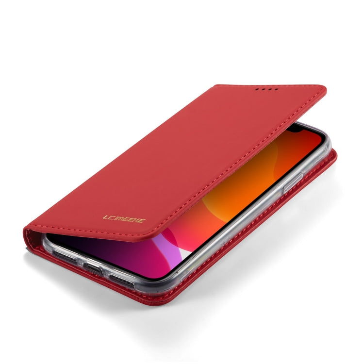 For iPhone 11 LC.IMEEKE LC-002 Series Skin Hand Feeling PU + TPU Horizontal Flip Leather Case with Holder & Card Slot & Wallet