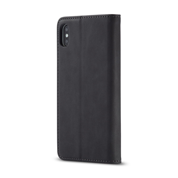 For iPhone X / XS LC.IMEEKE LC-002 Series Skin Hand Feeling PU + TPU Horizontal Flip Leather Case with Holder & Card Slot & Wallet