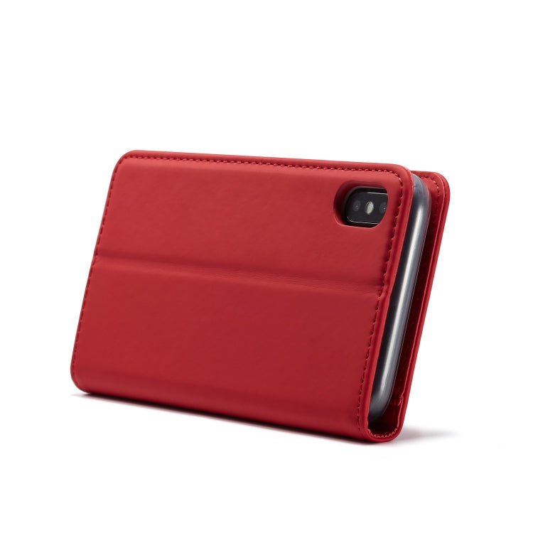 For iPhone X / XS LC.IMEEKE LC-002 Series Skin Hand Feeling PU + TPU Horizontal Flip Leather Case with Holder & Card Slot & Wallet