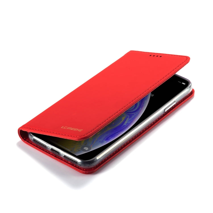 For iPhone X / XS LC.IMEEKE LC-002 Series Skin Hand Feeling PU + TPU Horizontal Flip Leather Case with Holder & Card Slot & Wallet
