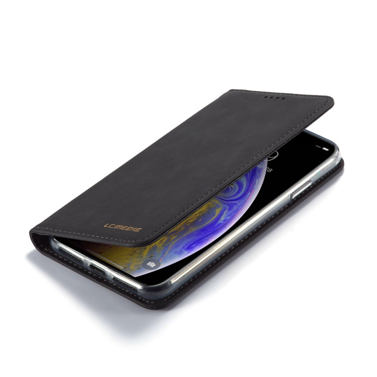 For iPhone XS Max LC.IMEEKE LC-002 Series Skin Hand Feeling PU + TPU Horizontal Flip Leather Case with Holder & Card Slot & Wallet