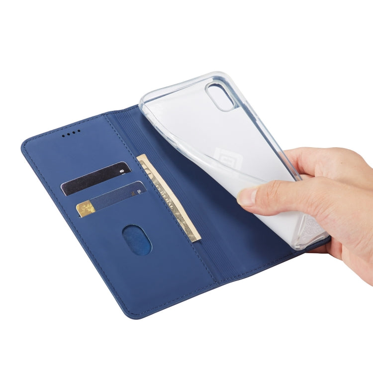 For iPhone XS Max LC.IMEEKE LC-002 Series Skin Hand Feeling PU + TPU Horizontal Flip Leather Case with Holder & Card Slot & Wallet