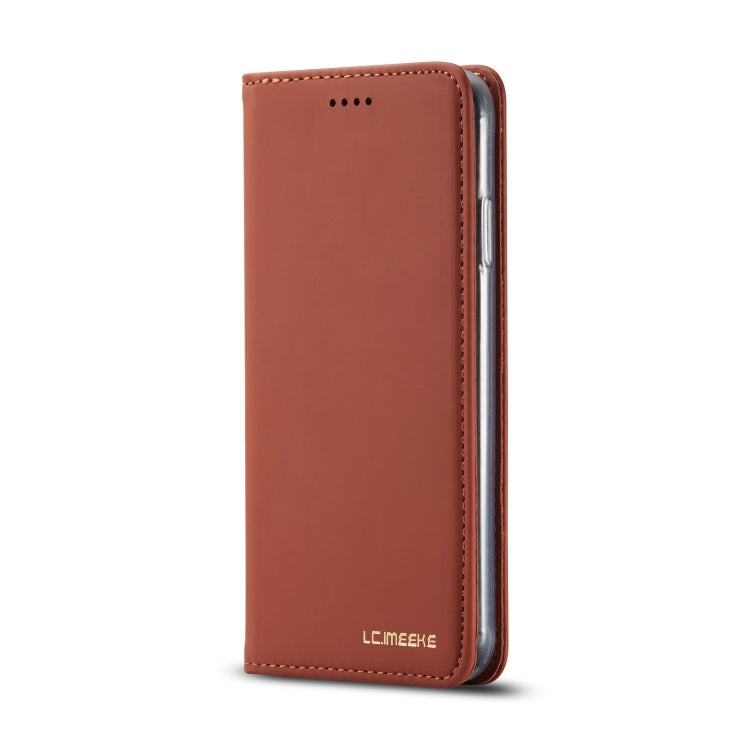 For iPhone XS Max LC.IMEEKE LC-002 Series Skin Hand Feeling PU + TPU Horizontal Flip Leather Case with Holder & Card Slot & Wallet
