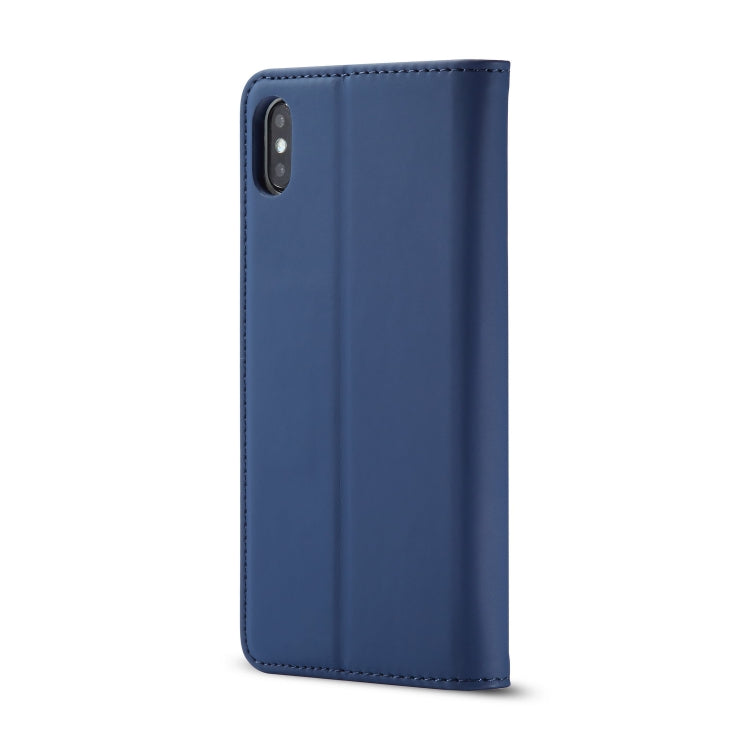 For iPhone XS Max LC.IMEEKE LC-002 Series Skin Hand Feeling PU + TPU Horizontal Flip Leather Case with Holder & Card Slot & Wallet