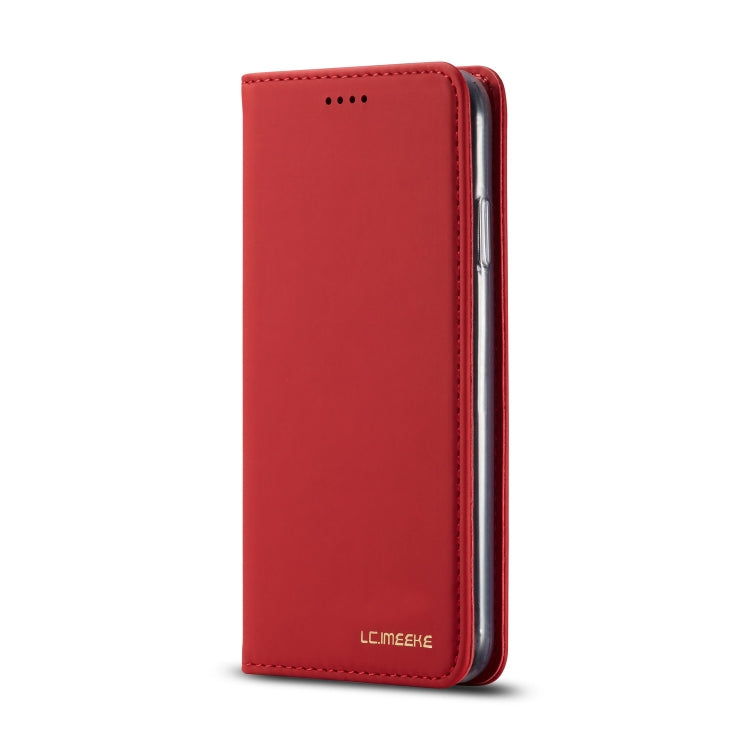 For iPhone XS Max LC.IMEEKE LC-002 Series Skin Hand Feeling PU + TPU Horizontal Flip Leather Case with Holder & Card Slot & Wallet