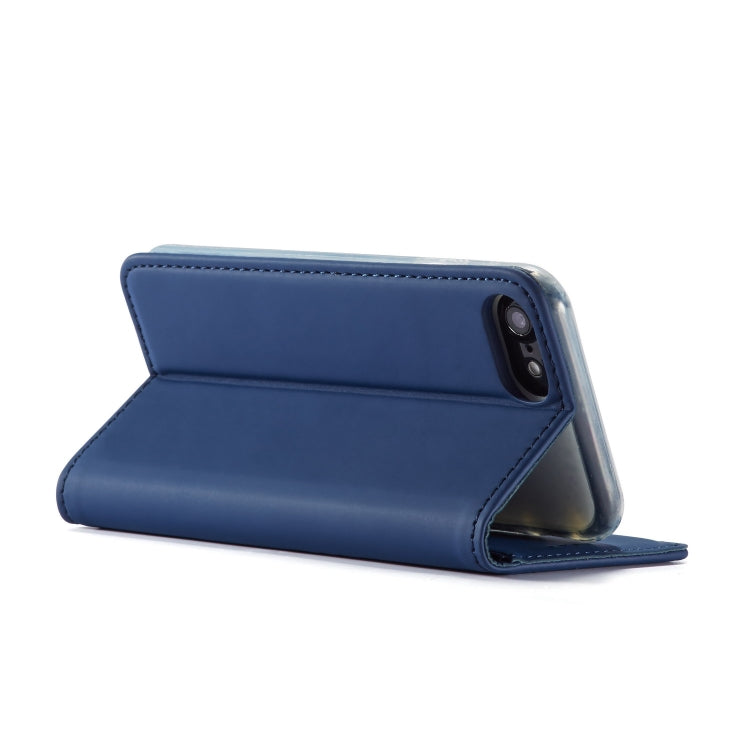 For iPhone SE 2022 / SE 2020 / 8 / 7 LC.IMEEKE LC-002 Series Skin Hand Feeling PU + TPU Horizontal Flip Leather Case with Holder & Card Slot & Wallet