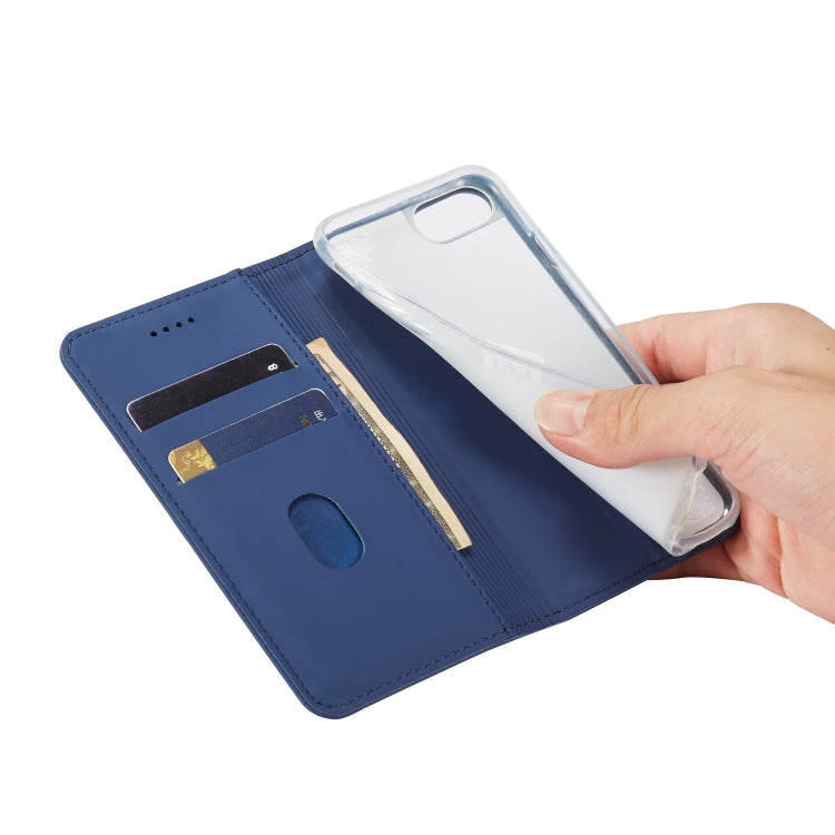 For iPhone SE 2022 / SE 2020 / 8 / 7 LC.IMEEKE LC-002 Series Skin Hand Feeling PU + TPU Horizontal Flip Leather Case with Holder & Card Slot & Wallet