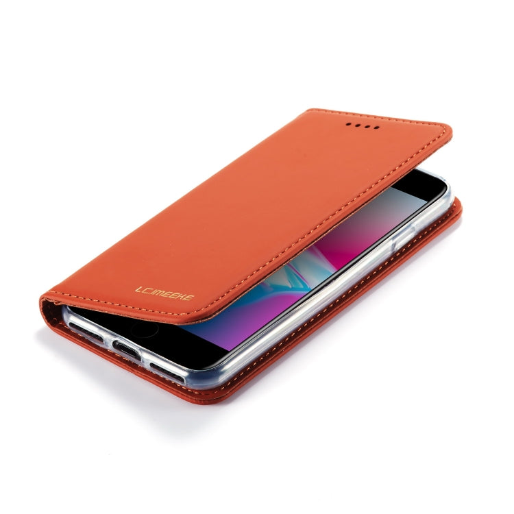 For iPhone 8 Plus / 7 Plus LC.IMEEKE LC-002 Series Skin Hand Feeling PU + TPU Horizontal Flip Leather Case with Holder & Card Slot & Wallet