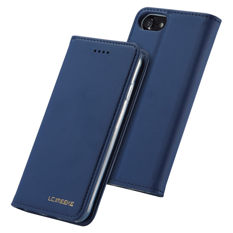 For iPhone 8 Plus / 7 Plus LC.IMEEKE LC-002 Series Skin Hand Feeling PU + TPU Horizontal Flip Leather Case with Holder & Card Slot & Wallet