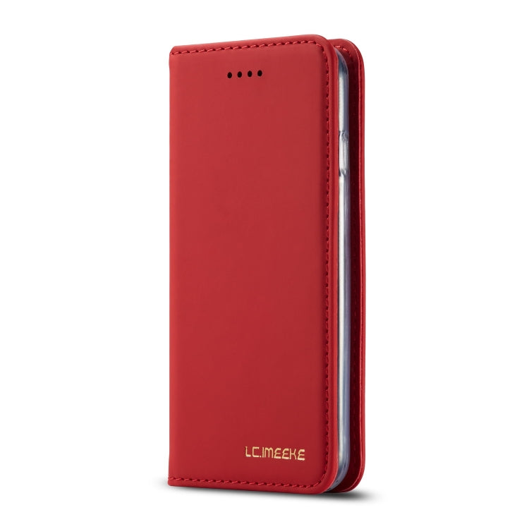 For iPhone 8 Plus / 7 Plus LC.IMEEKE LC-002 Series Skin Hand Feeling PU + TPU Horizontal Flip Leather Case with Holder & Card Slot & Wallet