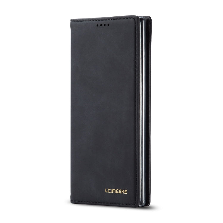 For Galaxy Note 10 Plus LC.IMEEKE LC-002 Series Skin Hand Feeling PU + TPU Horizontal Flip Leather Case with Holder & Card Slot & Wallet
