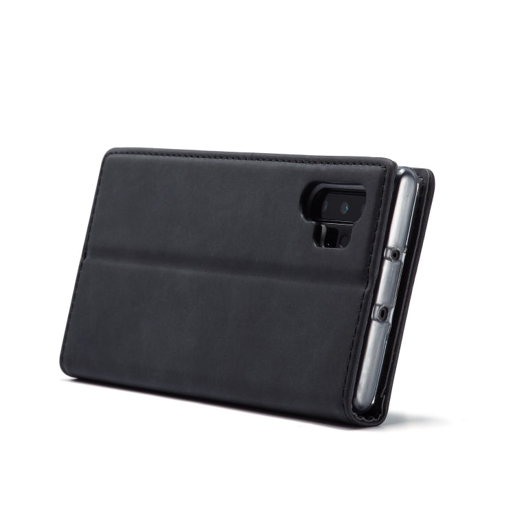 For Galaxy Note 10 Plus LC.IMEEKE LC-002 Series Skin Hand Feeling PU + TPU Horizontal Flip Leather Case with Holder & Card Slot & Wallet