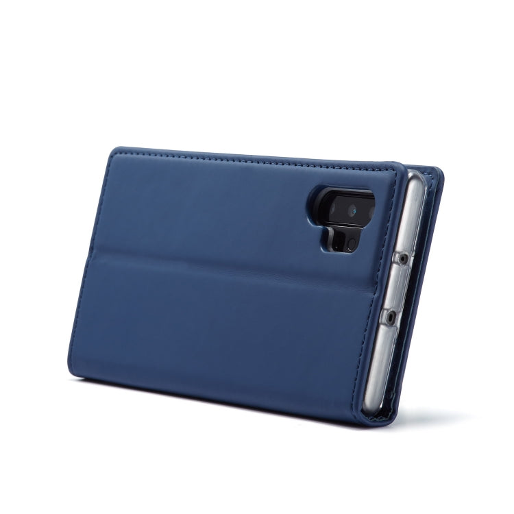For Galaxy Note 10 Plus LC.IMEEKE LC-002 Series Skin Hand Feeling PU + TPU Horizontal Flip Leather Case with Holder & Card Slot & Wallet