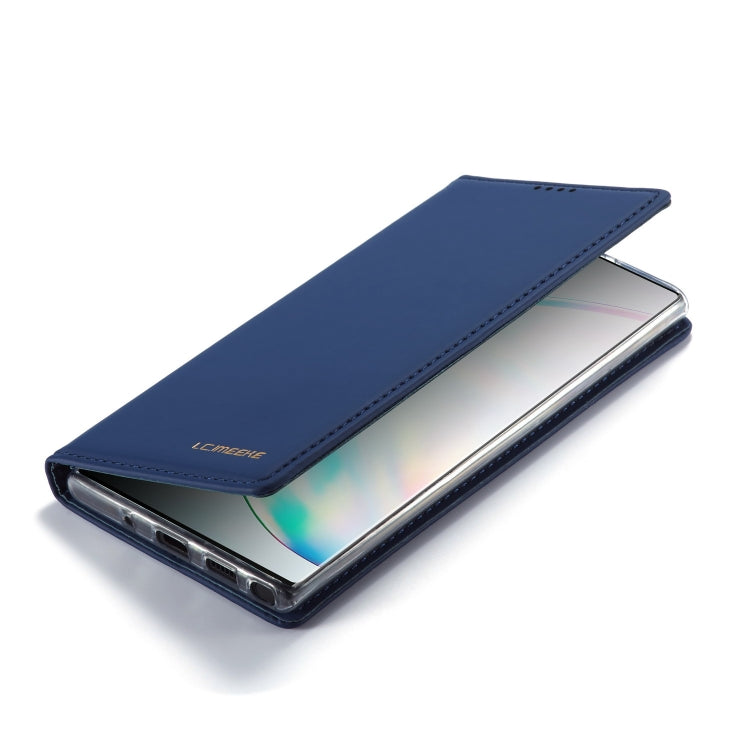 For Galaxy Note 10 Plus LC.IMEEKE LC-002 Series Skin Hand Feeling PU + TPU Horizontal Flip Leather Case with Holder & Card Slot & Wallet