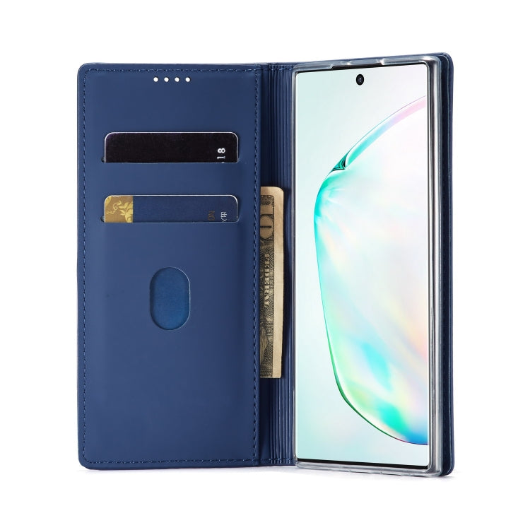 For Galaxy Note 10 Plus LC.IMEEKE LC-002 Series Skin Hand Feeling PU + TPU Horizontal Flip Leather Case with Holder & Card Slot & Wallet