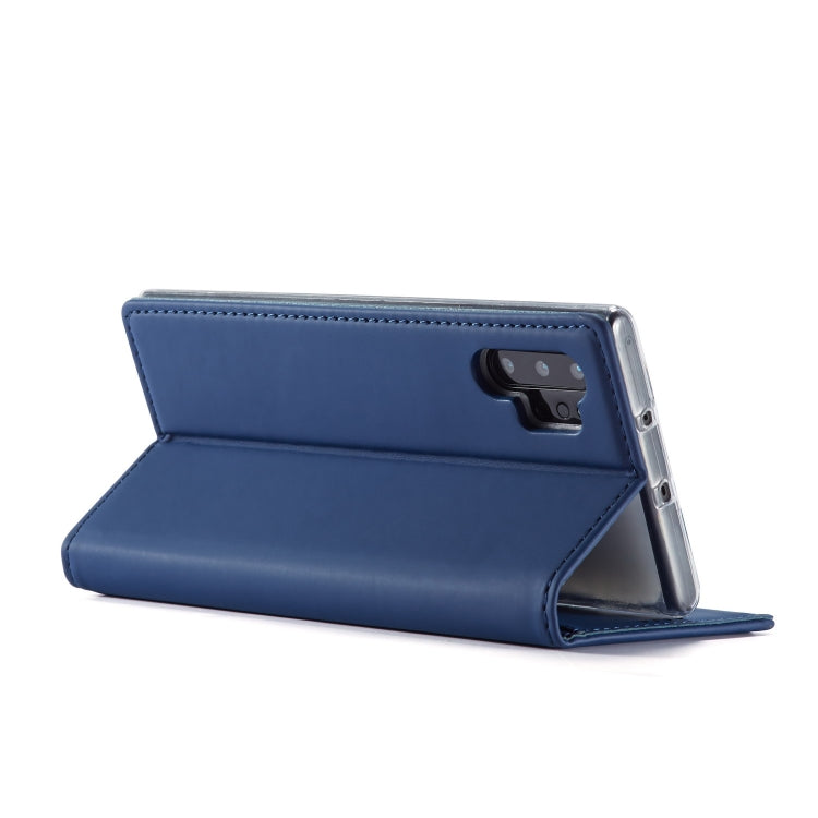For Galaxy Note 10 Plus LC.IMEEKE LC-002 Series Skin Hand Feeling PU + TPU Horizontal Flip Leather Case with Holder & Card Slot & Wallet