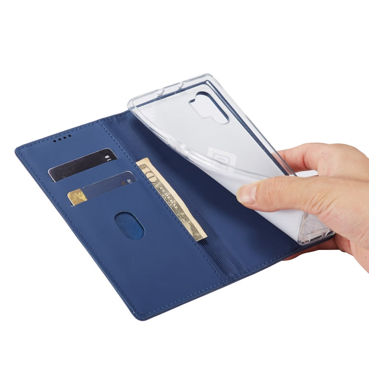 For Galaxy Note 10 Plus LC.IMEEKE LC-002 Series Skin Hand Feeling PU + TPU Horizontal Flip Leather Case with Holder & Card Slot & Wallet