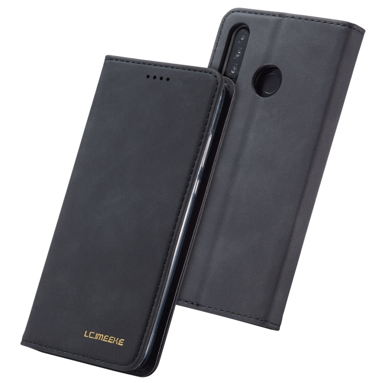 For Huawei P30 Lite LC.IMEEKE LC-002 Series Skin Hand Feeling PU + TPU Horizontal Flip Leather Case with Holder & Card Slot & Wallet