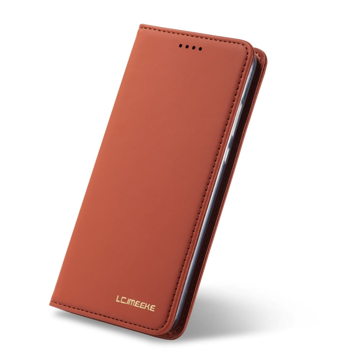For Huawei P30 Lite LC.IMEEKE LC-002 Series Skin Hand Feeling PU + TPU Horizontal Flip Leather Case with Holder & Card Slot & Wallet