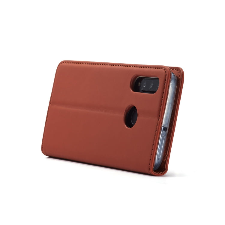 For Huawei P30 Lite LC.IMEEKE LC-002 Series Skin Hand Feeling PU + TPU Horizontal Flip Leather Case with Holder & Card Slot & Wallet
