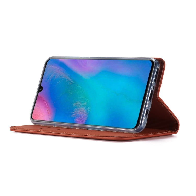 For Huawei P30 Lite LC.IMEEKE LC-002 Series Skin Hand Feeling PU + TPU Horizontal Flip Leather Case with Holder & Card Slot & Wallet