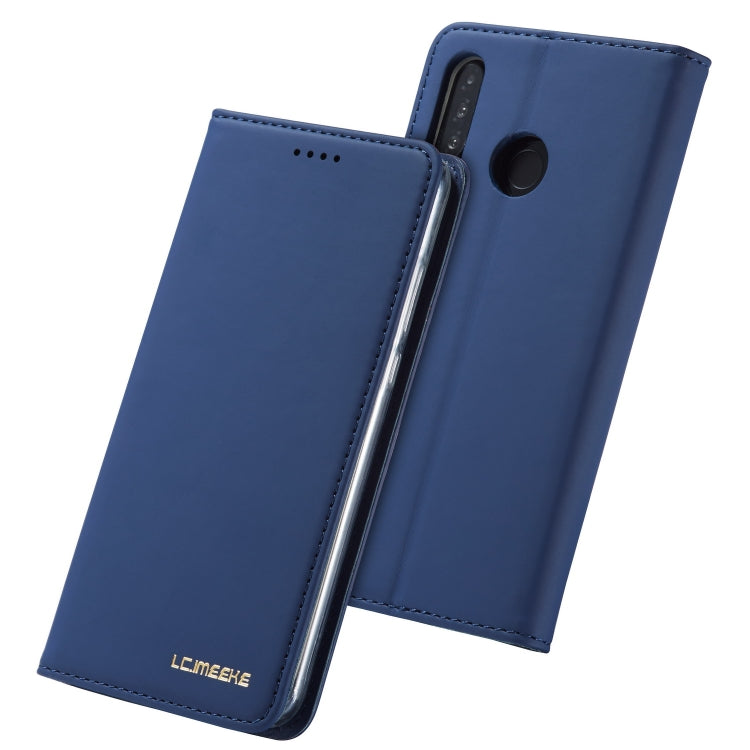 For Huawei P30 Lite LC.IMEEKE LC-002 Series Skin Hand Feeling PU + TPU Horizontal Flip Leather Case with Holder & Card Slot & Wallet