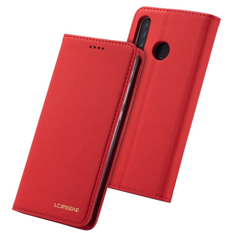 For Huawei P30 Lite LC.IMEEKE LC-002 Series Skin Hand Feeling PU + TPU Horizontal Flip Leather Case with Holder & Card Slot & Wallet