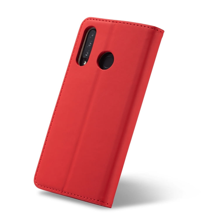 For Huawei P30 Lite LC.IMEEKE LC-002 Series Skin Hand Feeling PU + TPU Horizontal Flip Leather Case with Holder & Card Slot & Wallet