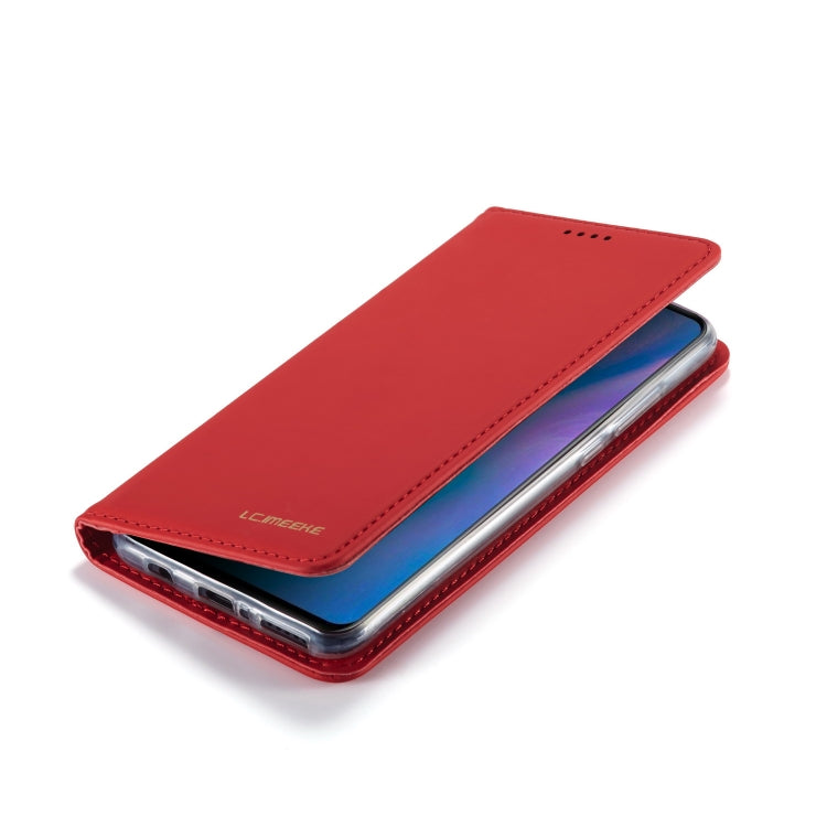 For Huawei P30 Lite LC.IMEEKE LC-002 Series Skin Hand Feeling PU + TPU Horizontal Flip Leather Case with Holder & Card Slot & Wallet