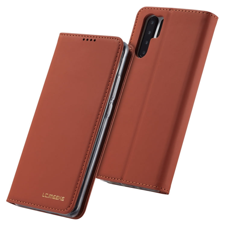 For Huawei P30 Pro LC.IMEEKE LC-002 Series Skin Hand Feeling PU + TPU Horizontal Flip Leather Case with Holder & Card Slot & Wallet