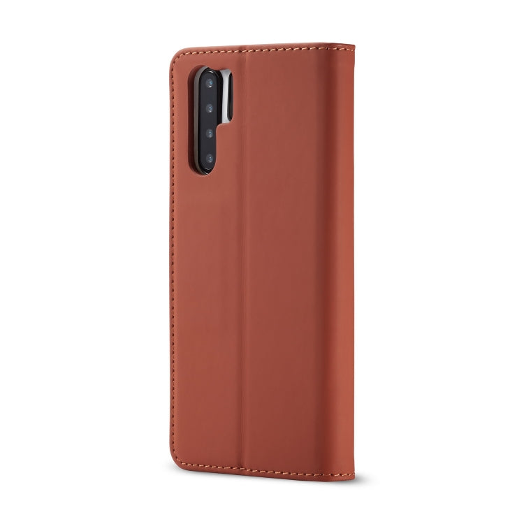 For Huawei P30 Pro LC.IMEEKE LC-002 Series Skin Hand Feeling PU + TPU Horizontal Flip Leather Case with Holder & Card Slot & Wallet