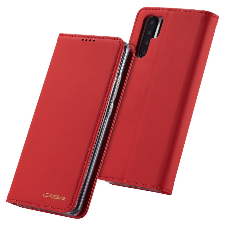 For Huawei P30 Pro LC.IMEEKE LC-002 Series Skin Hand Feeling PU + TPU Horizontal Flip Leather Case with Holder & Card Slot & Wallet