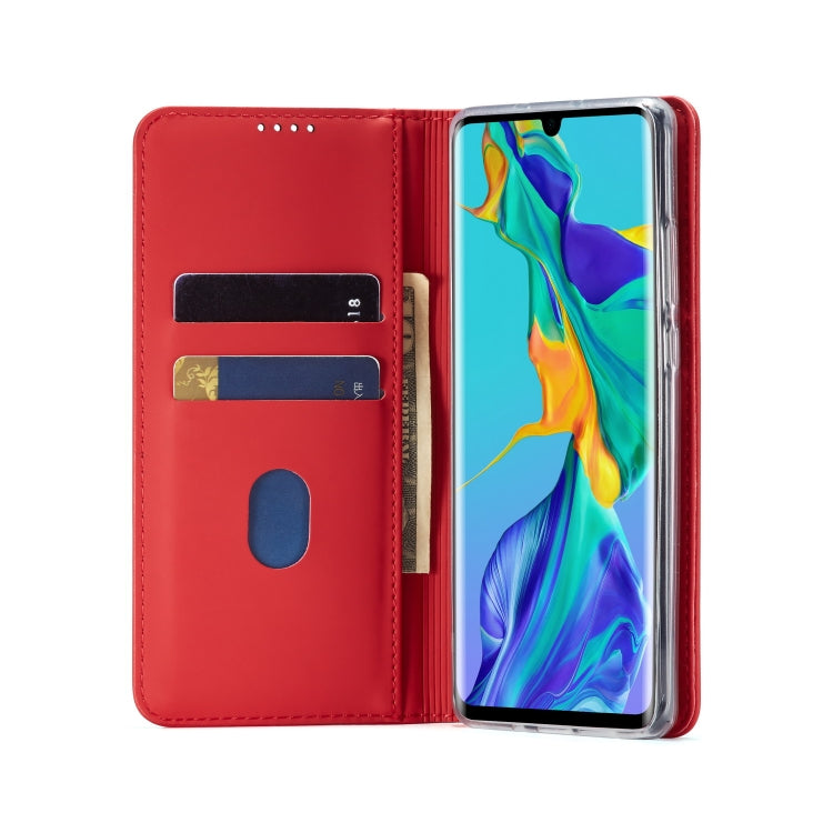 For Huawei P30 Pro LC.IMEEKE LC-002 Series Skin Hand Feeling PU + TPU Horizontal Flip Leather Case with Holder & Card Slot & Wallet