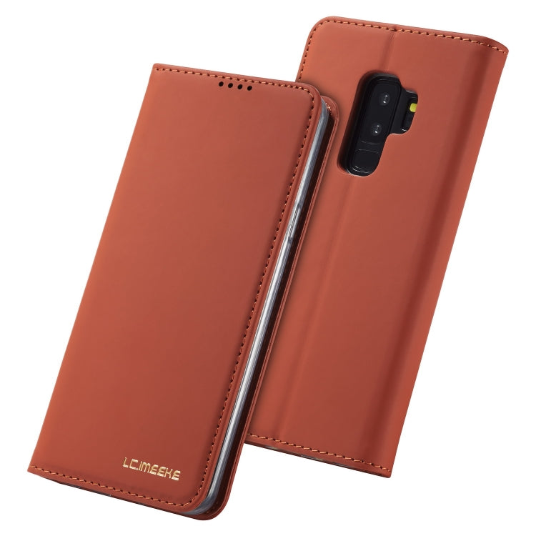 For Galaxy S9 LC.IMEEKE LC-002 Series Skin Hand Feeling PU + TPU Horizontal Flip Leather Case with Holder & Card Slot & Wallet