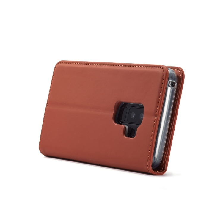 For Galaxy S9 LC.IMEEKE LC-002 Series Skin Hand Feeling PU + TPU Horizontal Flip Leather Case with Holder & Card Slot & Wallet