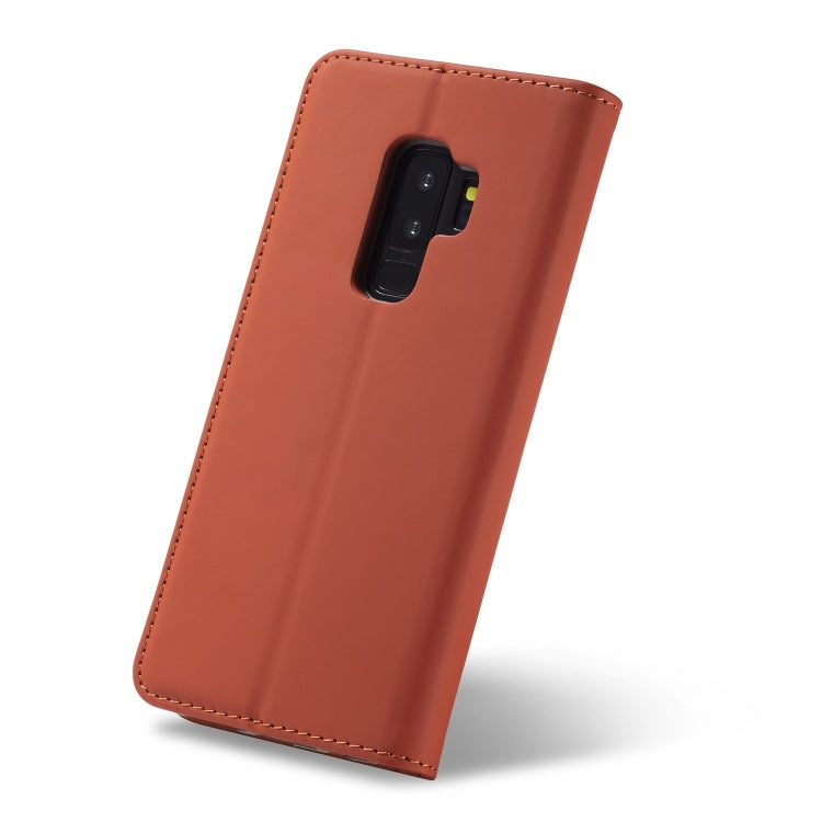For Galaxy S9 LC.IMEEKE LC-002 Series Skin Hand Feeling PU + TPU Horizontal Flip Leather Case with Holder & Card Slot & Wallet