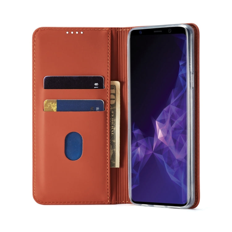 For Galaxy S9 LC.IMEEKE LC-002 Series Skin Hand Feeling PU + TPU Horizontal Flip Leather Case with Holder & Card Slot & Wallet