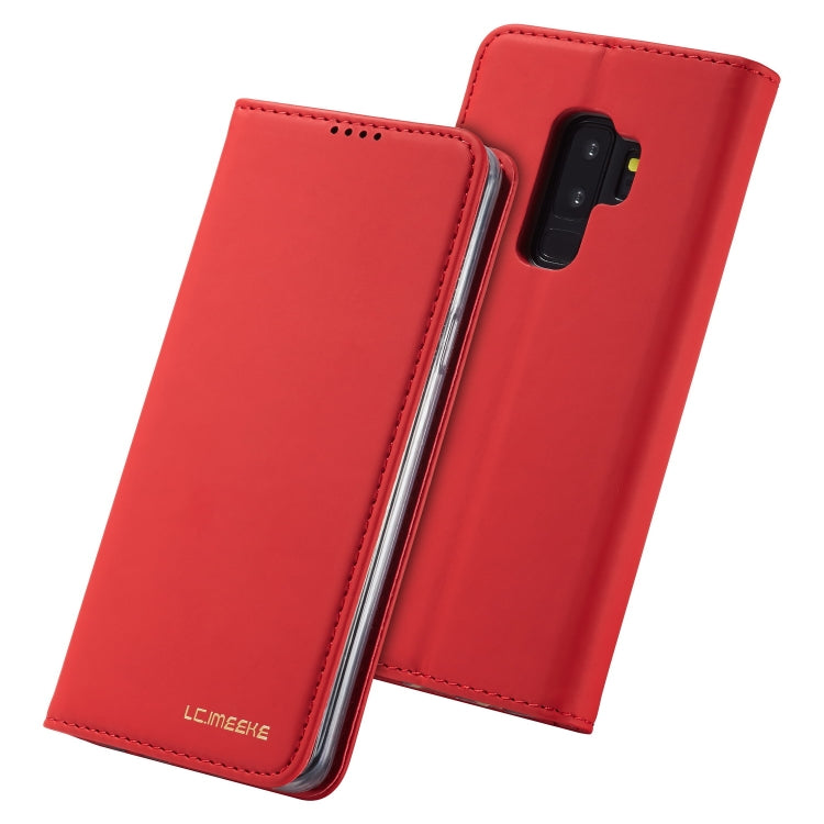 For Galaxy S9 LC.IMEEKE LC-002 Series Skin Hand Feeling PU + TPU Horizontal Flip Leather Case with Holder & Card Slot & Wallet