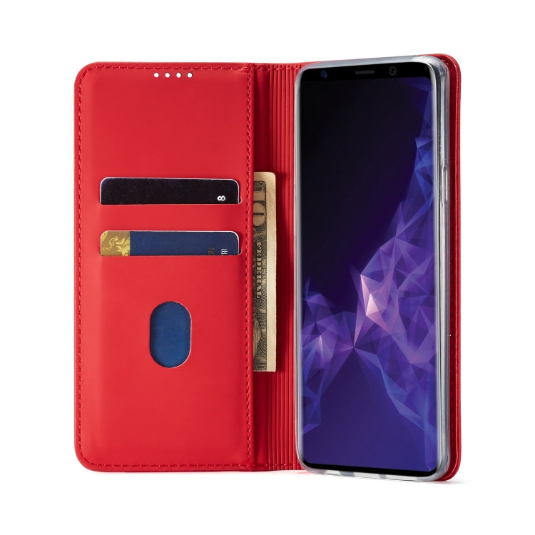 For Galaxy S9 LC.IMEEKE LC-002 Series Skin Hand Feeling PU + TPU Horizontal Flip Leather Case with Holder & Card Slot & Wallet