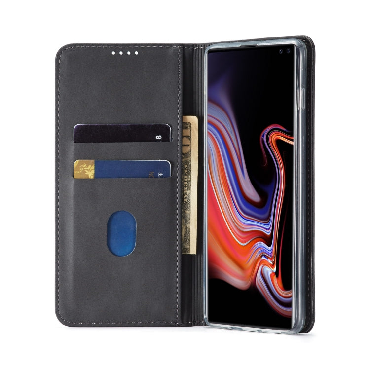 For Galaxy S10 LC.IMEEKE LC-002 Series Skin Hand Feeling PU + TPU Horizontal Flip Leather Case with Holder & Card Slot & Wallet