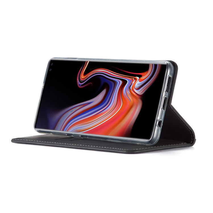 For Galaxy S10 LC.IMEEKE LC-002 Series Skin Hand Feeling PU + TPU Horizontal Flip Leather Case with Holder & Card Slot & Wallet