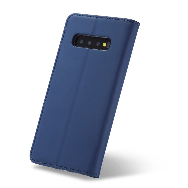 For Galaxy S10 LC.IMEEKE LC-002 Series Skin Hand Feeling PU + TPU Horizontal Flip Leather Case with Holder & Card Slot & Wallet