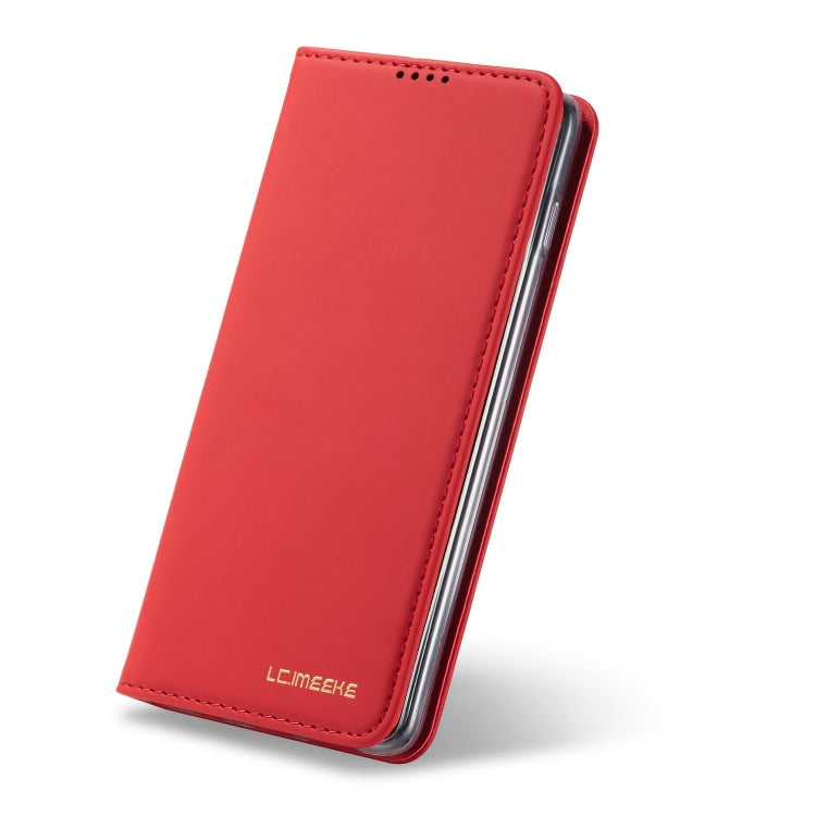 For Galaxy S10 LC.IMEEKE LC-002 Series Skin Hand Feeling PU + TPU Horizontal Flip Leather Case with Holder & Card Slot & Wallet