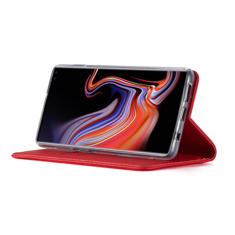 For Galaxy S10 LC.IMEEKE LC-002 Series Skin Hand Feeling PU + TPU Horizontal Flip Leather Case with Holder & Card Slot & Wallet