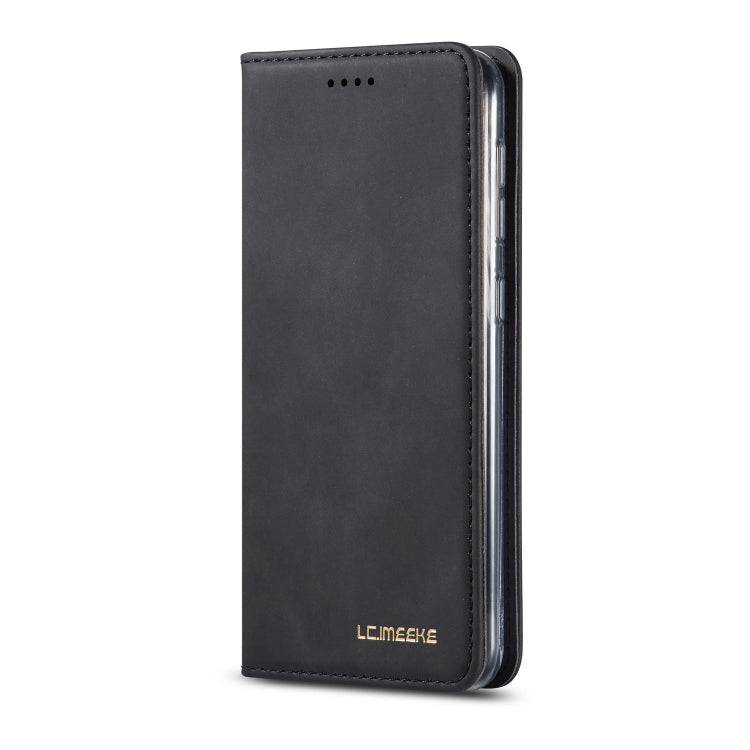 For Galaxy A10 / M10 LC.IMEEKE LC-002 Series Skin Hand Feeling PU + TPU Horizontal Flip Leather Case with Holder & Card Slot & Wallet