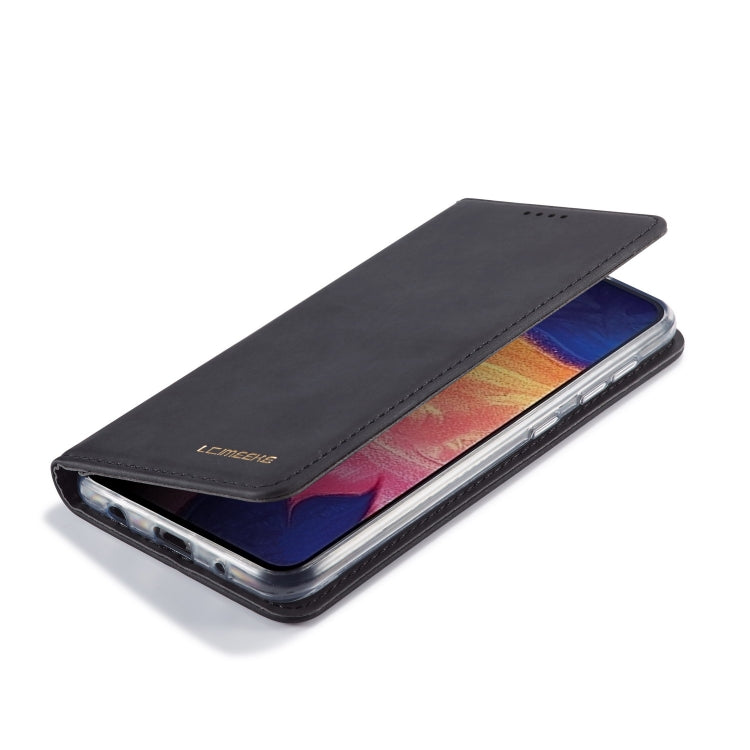 For Galaxy A10 / M10 LC.IMEEKE LC-002 Series Skin Hand Feeling PU + TPU Horizontal Flip Leather Case with Holder & Card Slot & Wallet